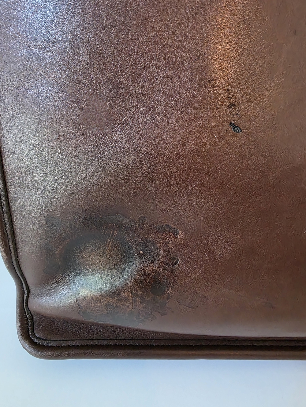 Vintage Coach Beekman Mahagony Briefcase Messenger Laptop Bag USA 1997 - Picture 4 of 16
